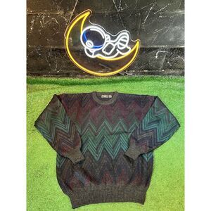 VTG Peter England for Anderson Little/Richmond Bros Men XL Wool Crewneck Sweater